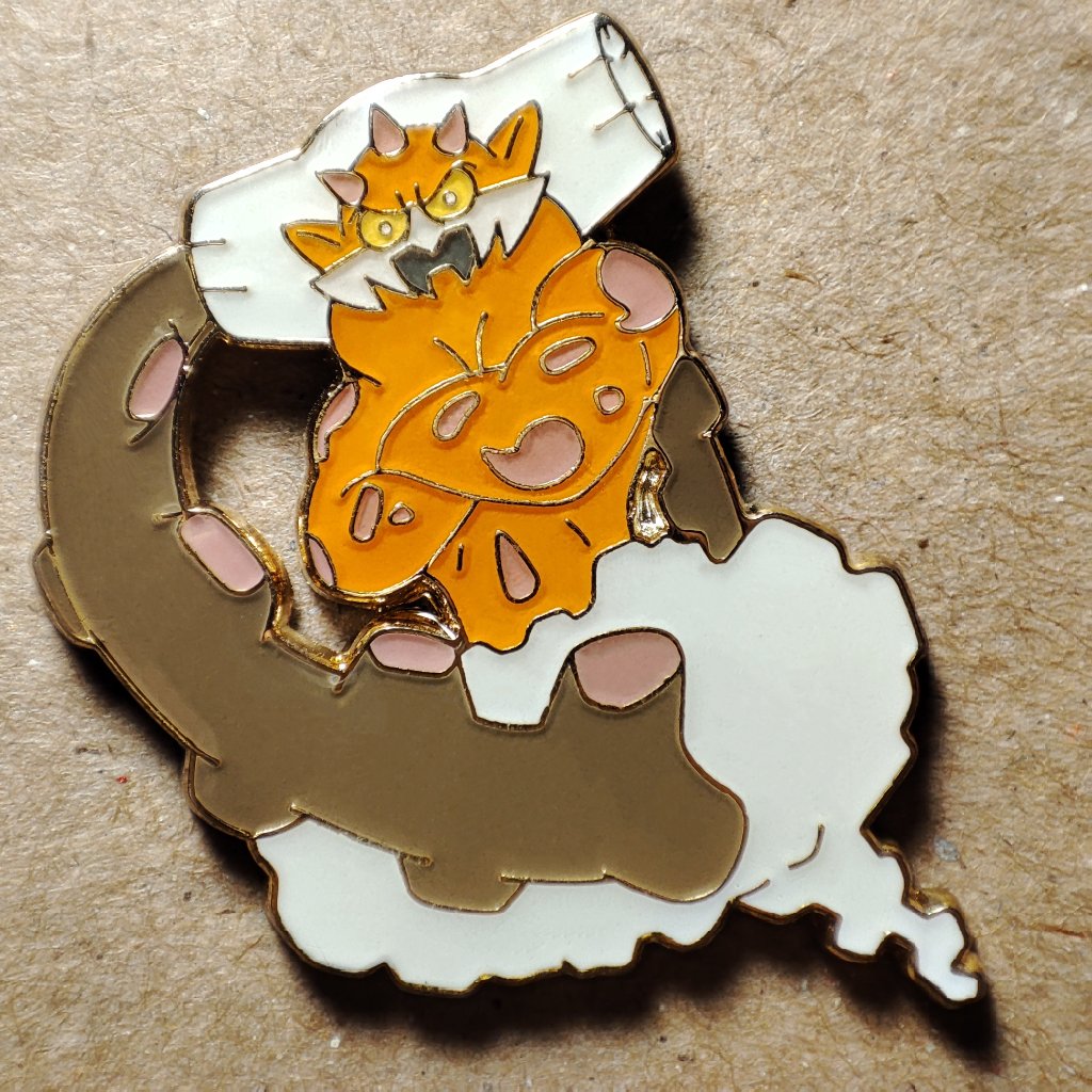 Official Landorus Pokemon Collectible Pin 9$